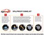EPAUTO Kit d'entonnoir de Remplissage de Liquide de Refroidissement de radiateur Anti-déversement
