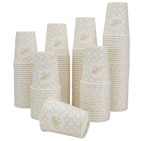 Caramont- 7 Oz 100 Gobelets en Carton