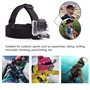 TEKCAM Fixation Bandeau de Tete Compatible avec GoPro Hero 13 12 11 10 9 8 AKASO GOOKAM WOLFANG Apexcam Jadfezy DJI Osmo Caméra 