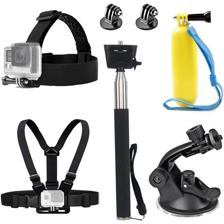 Kit d'Accessoires 5 en 1 pour Camera Action