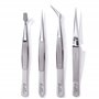 Beaditive Ensemble Professionnel De Pinces De Précision En Acier Inoxydable - Pincettes Artisanales Pour Bijoux Et Nail Art - Ou