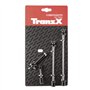 TranzX Components Tranz-X Broches pour boulons de siège et Roue Avant/arrière à détachement Rapide Outil de sécurité Inclus Noir