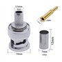 BNC pince et 20pcs connecteurs mâles à sertir BNC sur câble coaxial RG58 RG59