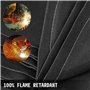 Mophorn Couverture en fibre de verre 6 x 10 PI Ignifugation soudure Bouclier de sécurité pour gas station noire protéger contre 
