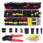 YIDM Imperméable à l'eau Connecteurs: 352Pcs Voiture Étanche Connecteur Électrique + Pince à Sertir