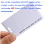 UHPPOTE 125kHz EM4100 RFID Proximité ID Smart Carte d'Accès sans Contact Epaisseur 1.8mm Lot de 50