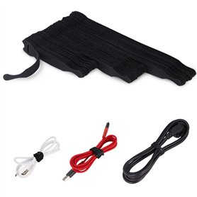 60 PCS Attache Câble Collier de Câblage - 10/15/20cm, GripZz Liens pour Organiser les Câbles Fins avec Scratch pour une Utilisat 60 PCS Attache Câble Collier de Câblage - 10/15/20cm