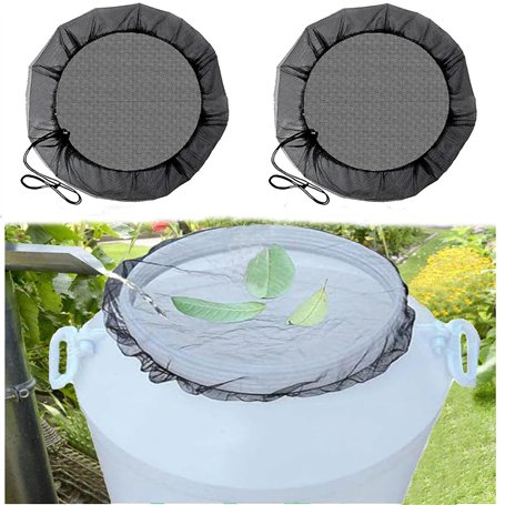 2 Pièces Filet pour Citerne de Pluie