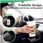 TNOMSNO Lot de 2 Porte-Gobelets Pliables pour Voiture, Porte Gobelet Universel Voiture, Porte Gobelet Voiture Pliable Accessoire