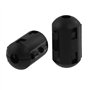 sourcing map 6 pcs Clip sur RFI Ferrite EMI bruit Filtre pour câble de 5mm