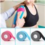 3 Rouleaux Strap Bande Kinesiologie, Bande Adhesive Elastique Kinésiologiel, Bande de kinésiologie de sport pour les muscles, 5