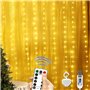 200LED Guirlande Lumineuse Rideau