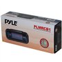 Pyle Protection AUTORADIO Ensemble STÉRÉO Marine 1 DIN PLMRCB1 Couleur Noir Noir Bateau CANOT PNEUMATIQUE Piscine Bateaux avec R