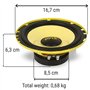 50 CM 165 MM AVEC DU WOOFER