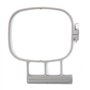 CENPEK Cadre extensible pour machine à coudre Brothre multifonction - Embroidery Hoop - Rectangulaire - Plastique - Noir