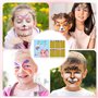 36 couleurs maquillage enfant carnaval, peinture visage enfant à l’eau, douce et lavable – idéal maquillage pour enfants, maquil
