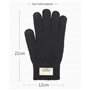 Gants Hiver Chauds Pour Hommes,Gants ࠅcran Tactile pour Smartphones,鰡issis Sport Chaud Randonn饠Doux Laine Textile Tricot Gants A