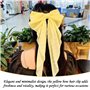 1 Morceau De Poils Jaunes À Nœud Et Des Anneaux De Cheveux Élastiques De 100 Pièces, Des Pinces À Cheveux Élées Et Simples, Des