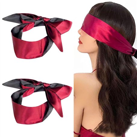 2 Pièces Masque Pour Les Yeux De Sangle