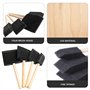 Lot de 4 pinceaux éponge en mousse, outils de peinture à faire soi-même, accessoires de graffiti pour enfants, pinceau de peintu