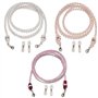 3 Pièces de Chaînes de Lunettes pour Femmes