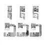 NyxSeat Lot de 6 presse-pieds multifonctions pour machine à coudre - Accessoires de machine à coudre domestique