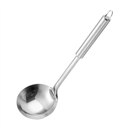 1 louche à soupe en acier inoxydable