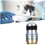 POFET 40X Objectif Achromatique 185 Microscope Biologique Objectifs Achromatiques Objectif 160/0.17
