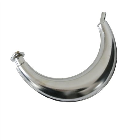 JRL Silencieux D'échappement Chromé pour 49cc 50cc 60cc 66cc 80cc vélo Moteur à essence Kit Motorized Bike