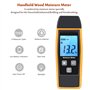 Bois l'humidité Mètre, V·RESOURCING l'humidité testeur numérique HD, écran LCD avec rétroéclairage Wood détecteur de l'humidité,