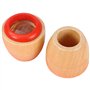 OFKPO 4 Pcs Mini kaléidoscope en Bois Magical, Kaléidoscope en Bois Magique Jouet D'éducation pour L'apprentissage des Enfants