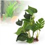 Jzhen Plante d'aquarium Artificielle de 20 cm, DéCoration Accueil Doux Plantes