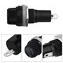 WMYCONGCONG 10 pièces AC 250V 10A/AC 125V 15A Socle porte-fusible à vis 5x20mm monté sur panneau avec kit de fusibles à tube de