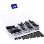 DollaTek 66pcs DIP IC Sockets Adapter Kit de prise de type à souder 6/8/14/16/18/20/24/28 broches