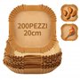 DUBUOZA 200 Pièces Papier Cuisson Air Fryer