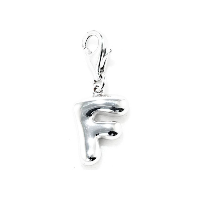 Perle de verre Femme Xenox CHARM_F Argent (1 cm)