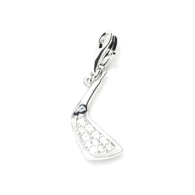 Perle de verre Femme Xenox CHARM_GOLF2 Argent (1 cm)