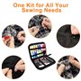 Crihovy Kit de Couture, Accessoires Couture, Kit Couture Complet avec Aiguilles à Coudre/Dé à Coudre/Fil, Set de Couture, Kit Co