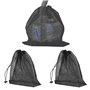 SPEACOUR 3 PCS Sac en Filet de Filtre de Pompe Sac de Filtre de Pompe d'Étang avec Cordon de Serrage Sac Filtrant de Pompe à Eau