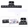 Clips de partition de Musique, 4 Pièces Note de Musique Clips Page Support Clamp Plastique Outil de Fichier pour Piano Livre Pin