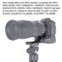 iShoot Bague de Montage pour Trépied Anneau Collier d'Objectif Compatible avec Nikon Nikkor AF-S 200-500mm F5.6E ED VR, Support 