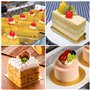 Base de Gâteau Mousse,CHENKEE 120 Pcs Mini Bases De Gâteau en Carton Mousse Cake Boards Décorative Planches Assiettes en Papier