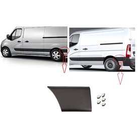 Panneau de Moulure Bande Trim Gauche Arrière (Châssis Court - L1 & L2) pour Master III