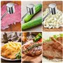 Relota Attendrisseur de Viande en 304 Acier Inoxydable, Marteau a Viande de Cuisine Double Face pour Ménagère Marteau à Steak Ar