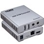 Swallows Extender HDMI KVM USB 60M avec audio 1080P R/L CAT5E Cat6 RJ45 Câble Ethernet émetteur récepteur convertisseur audio vi