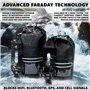 Mission Darkness Dry Shield Faraday Tote 15L // Waterproof Dry Bag for Electronic Device Security & Transport // Signal Blocking