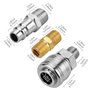 Preciva Régulateur de Pression d'Air Trois voie valve 175psi 12bar 1/4 Pouce Manomètre à Air Régulateur pour compresseur (Nouvea