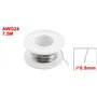 uxcell Fil Chauffant 7.5m AWG24 0.5mm Dia nichrome résistance Fil