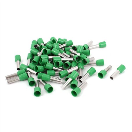 sourcing map 80pcs 6mm2 Embout de Câble Embout de Câblage Cosse à Sertir électrique Fil Sertissage Borne Connecteur Terminal Ver
