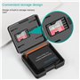 Pack De 5 Boîtes De Rangement Protectrices en Plastique Compatibles avec Les Batteries des Caméras Gopro 9/10 Hero ; Organisateu